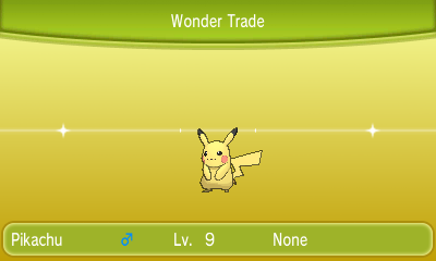 Global trading system pokemon y