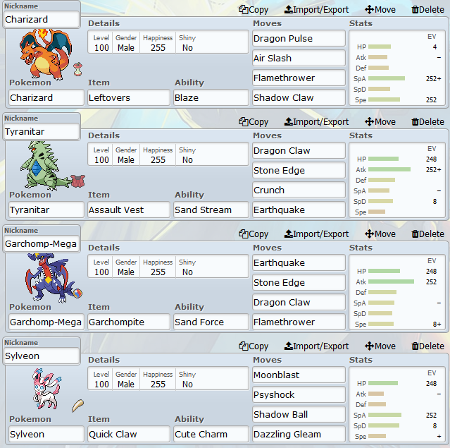 Rate my X and Y Team - Competitive Rate-My-Team (6th Gen) - Competitive ...