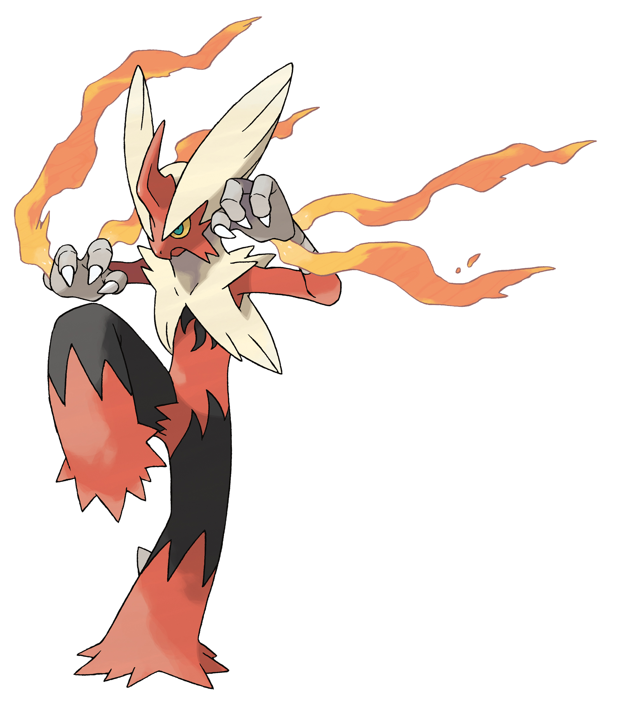 Mega Blaziken Evolution Pokémon X & Y Azurilland.