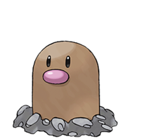 diglett teddy